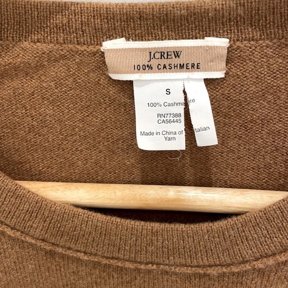 J Crew | Brown cashmere sweater (Small) - Picture 2 of 5